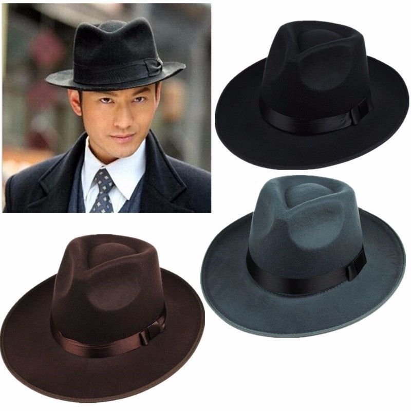 Fedora Hat Wool - Mới Nhất Xuất Hiện Unisex Trưởng