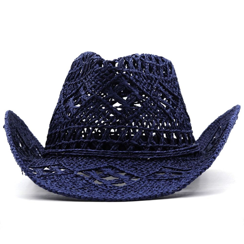 Vintage Wide Brim Hollow Straw - đánh giá và giá Cowboy Hat Straw