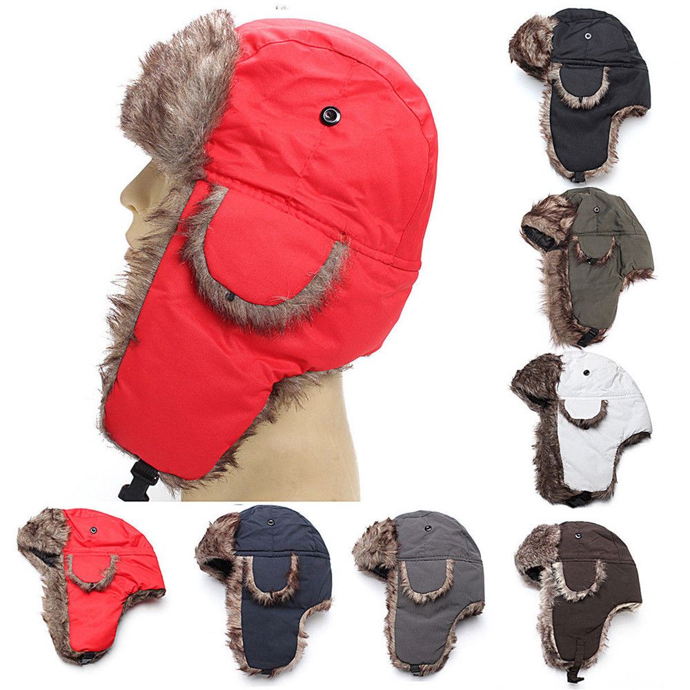 Warm Winter Fur Earflap Ski Ha - đánh giá và giá Winter Trapper Hat