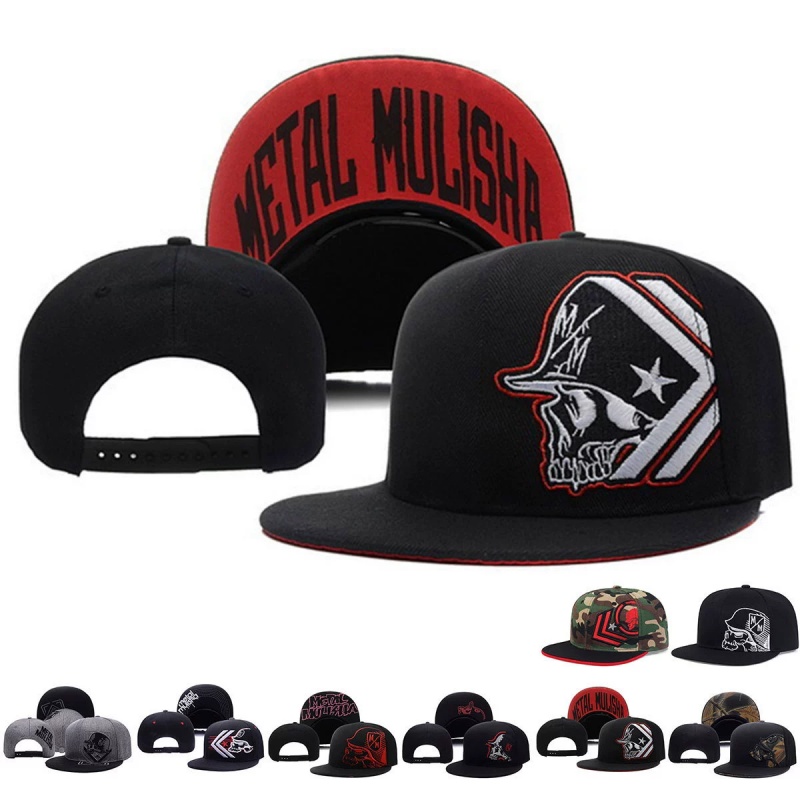Unisex Skeleton Embroidery Bas - đánh giá và giá Snapback Hat Flat